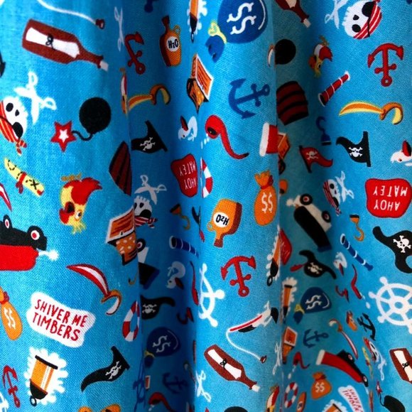 NWOT Pirate Circle Swing Skirt - Picture 2 of 3